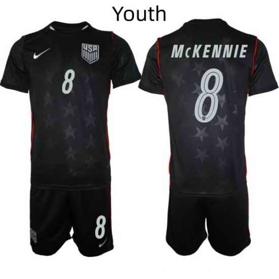 USA FIFA World Cup 2026 Navy Blue Soccer Jersey Weston McKennie #8